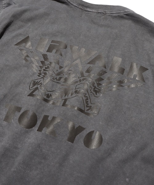 AIRWALK（エアウォーク）の「【雑誌Begin 6月号掲載!!】AIRWALK×ROOP TOKYO "TOKYO" ロゴT（Tシャツ/カットソー・メンズ・ホワイト/ブラック/グレー/グリーン・M/L/XL）」の12枚目の写真