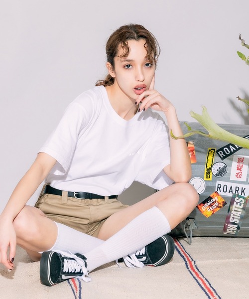 AIRWALK（エアウォーク）の「【雑誌Begin 6月号掲載!!】AIRWALK×ROOP TOKYO "TOKYO" ロゴT（Tシャツ/カットソー・メンズ・ホワイト/ブラック/グレー/グリーン・M/L/XL）」の17枚目の写真