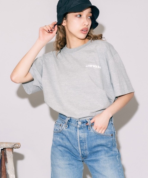 AIRWALK（エアウォーク）の「【雑誌Begin 6月号掲載!!】AIRWALK×ROOP TOKYO "TOKYO" ロゴT（Tシャツ/カットソー・メンズ・ホワイト/ブラック/グレー/グリーン・M/L/XL）」の20枚目の写真