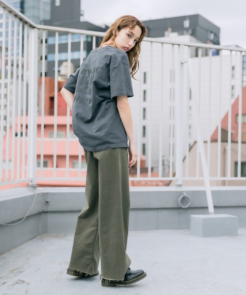 AIRWALK（エアウォーク）の「【雑誌Begin 6月号掲載!!】AIRWALK×ROOP TOKYO "TOKYO" ロゴT（Tシャツ/カットソー・メンズ・ホワイト/ブラック/グレー/グリーン・M/L/XL）」の19枚目の写真