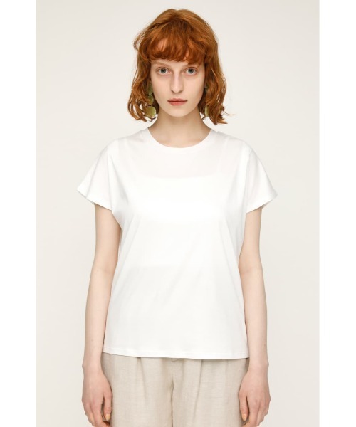 SLY（スライ）の「MERCERIZE SHOULDER TUCK T/SH ショルダー タック Tシャツ（Tシャツ/カットソー・レディース・ブラック/オフホワイト/ミント・FREE）」の16枚目の写真