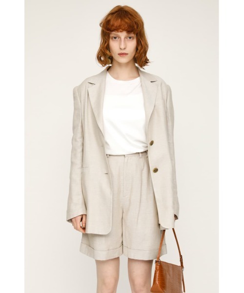 SLY（スライ）の「MERCERIZE SHOULDER TUCK T/SH ショルダー タック Tシャツ（Tシャツ/カットソー・レディース・ブラック/オフホワイト/ミント・FREE）」の19枚目の写真