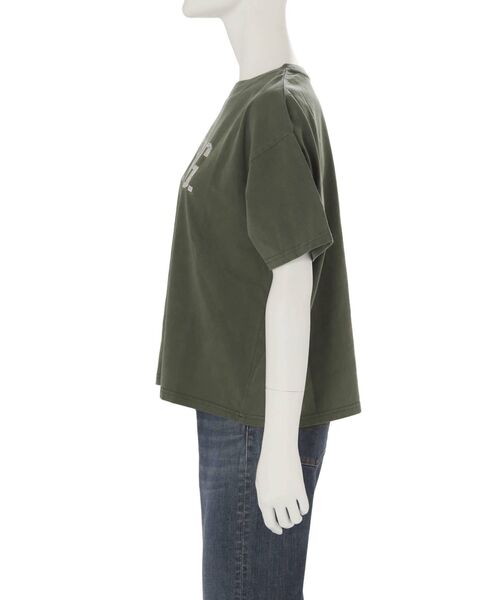 Ungrid（アングリッド）の「ビッグロゴルーズTee（Tシャツ/カットソー・レディース・オフホワイト/チャコールグレー/グリーン・FREE）」の18枚目の写真