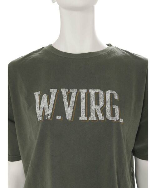 Ungrid（アングリッド）の「ビッグロゴルーズTee（Tシャツ/カットソー・レディース・オフホワイト/チャコールグレー/グリーン・FREE）」の20枚目の写真