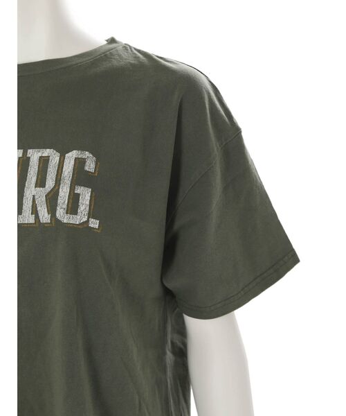 Ungrid（アングリッド）の「ビッグロゴルーズTee（Tシャツ/カットソー・レディース・オフホワイト/チャコールグレー/グリーン・FREE）」の22枚目の写真