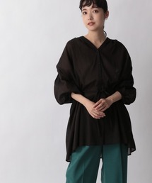 LOWRYS FARM | ヨウリュウボイルチュニック６Ｓ　950058(シャツ/ブラウス)