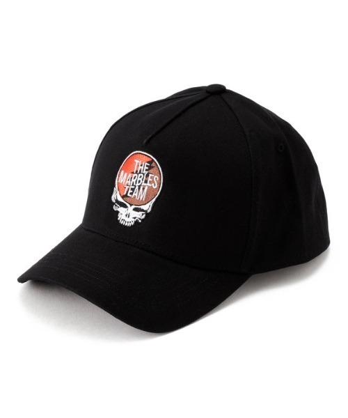 MARBLES　マーブルズ　NEO-LOGO SNAP BACK CAP　サイズF　ネイビー MARBLES（マーブルズ）の「NEO-LOGO SNAP BACK CAP（キャップ）」 - WEAR