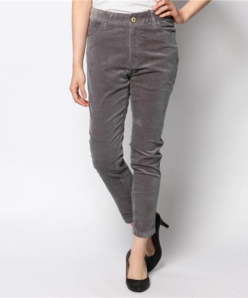 CIAOPANIC TYPY（チャオパニックティピー）の「コットンスエードストレッチスリムパンツ（その他パンツ・レディース・ボルドー/ブラック/グレー/ホワイト・SMALL/MEDIUM/LARGE）」の4枚目の写真