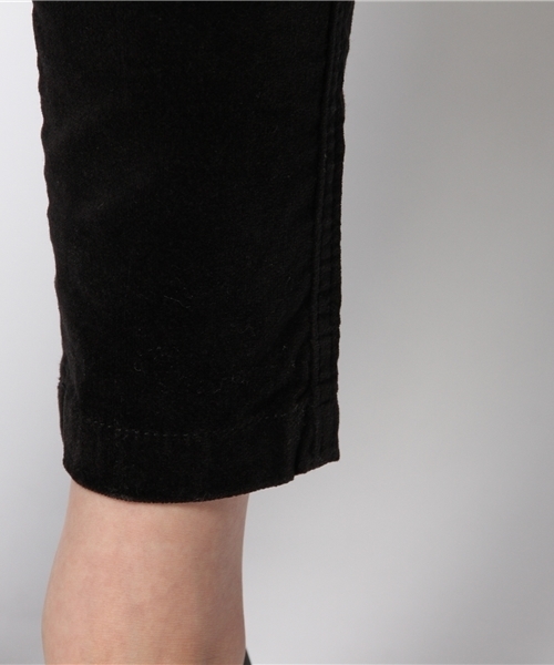 CIAOPANIC TYPY（チャオパニックティピー）の「コットンスエードストレッチスリムパンツ（その他パンツ・レディース・ボルドー/ブラック/グレー/ホワイト・SMALL/MEDIUM/LARGE）」の10枚目の写真