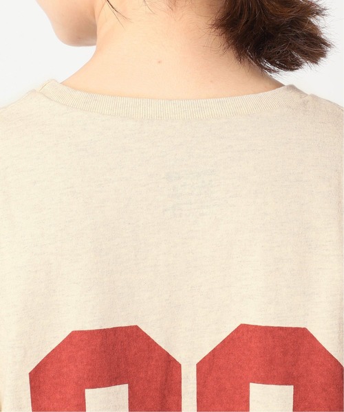 SLOBE IENA（スローブイエナ）の「【MIXTA/ミクスタ】SLOBE別注Tシャツ【洗濯機洗い可】◆（Tシャツ/カットソー・レディース・ブラック/ナチュラル/ネイビー/キャメル・FREE）」の6枚目の写真