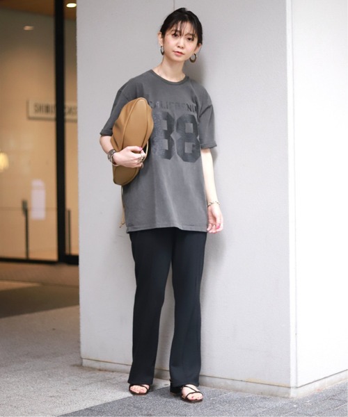 SLOBE IENA（スローブイエナ）の「【MIXTA/ミクスタ】SLOBE別注Tシャツ【洗濯機洗い可】◆（Tシャツ/カットソー・レディース・ブラック/ナチュラル/ネイビー/キャメル・FREE）」の19枚目の写真