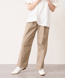 PUAL CE CIN | JAPAN　MADEオーガニックツイルストレッチパンツ(その他パンツ)