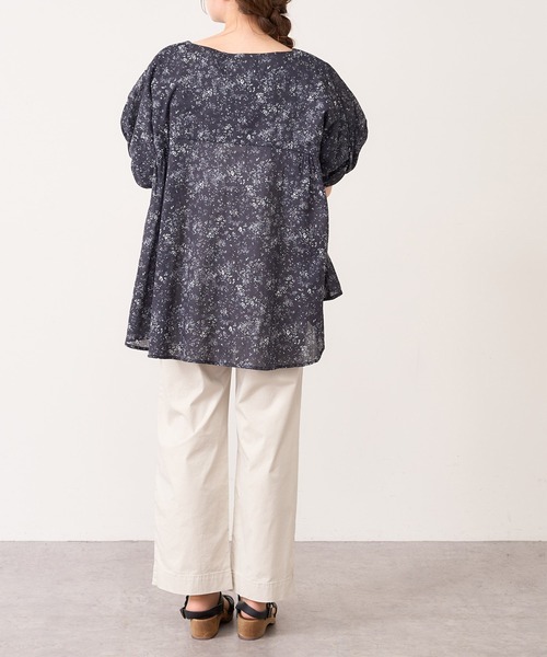 PUAL CE CIN（ピュアルセシン）の「JAPAN　MADEオーガニックツイルストレッチパンツ（その他パンツ・レディース・ネイビー/ライトベージュ/グレイッシュベージュ・FREE）」の12枚目の写真