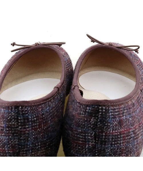 byあしながおじさん（バイアシナガオジサン）の「ふわもちクッションバレエシューズ　-8750332（バレエシューズ・レディース・ベージュ/ワイン/パイソン・22.5cm/23.5cm/24.5cm/23.0cm/24.0cm）」の16枚目の写真