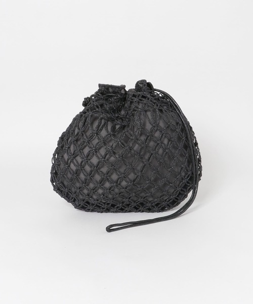 ITEMS URBANRESEARCH（アイテムズ アーバンリサーチ）の「ペーパーショルダーバッグ（ショルダーバッグ・レディース・ブラウン/ブラック・-）」の10枚目の写真