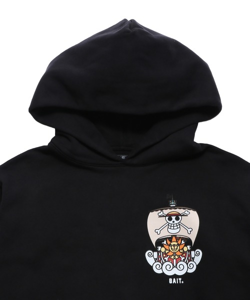 BAIT（ベイト）の「BAIT ベイト ONEPIECE STRAWHAT SKULLS HDY 215-OPC-PRK-002（パーカー・メンズ・ブラック・LARGE/X-LARGE/XX-LARGE/MEDIUM）」の8枚目の写真