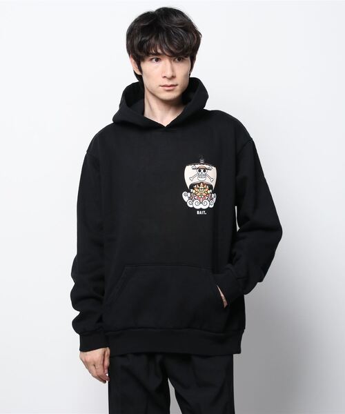 BAIT（ベイト）の「BAIT ベイト ONEPIECE STRAWHAT SKULLS HDY 215-OPC-PRK-002（パーカー・メンズ・ブラック・LARGE/X-LARGE/XX-LARGE/MEDIUM）」の11枚目の写真