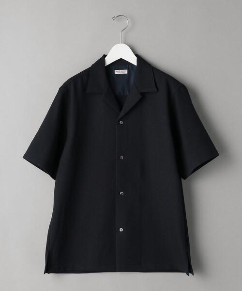 BEAUTY&YOUTH UNITED ARROWS（ビューティーアンドユースユナイテッドアローズ）の「BY クリア ジョーゼット リラックスレギュラー シャツ（シャツ/ブラウス・メンズ・ベージュ/ネイビー/ブラウン・SMALL/MEDIUM/LARGE/X-LARGE）」の11枚目の写真