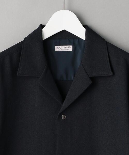 BEAUTY&YOUTH UNITED ARROWS（ビューティーアンドユースユナイテッドアローズ）の「BY クリア ジョーゼット リラックスレギュラー シャツ（シャツ/ブラウス・メンズ・ベージュ/ネイビー/ブラウン・SMALL/MEDIUM/LARGE/X-LARGE）」の13枚目の写真