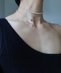 A part by | 【福本敦子さんコラボ】URESHII / パール　954352(ネックレス)