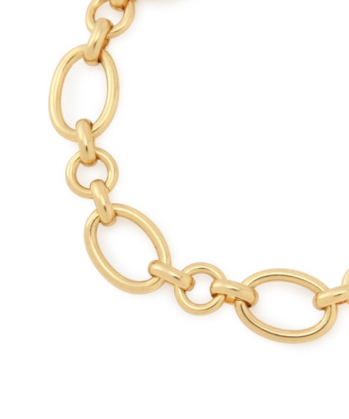 MADEMOISELLE ROPE'(マドモアゼル ロペ)の「ボリュームチェーンブレスレット(ブレスレット・レディース・ゴールド・FREE)」の5枚目の写真