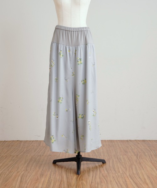 BEARDSLEY(ビアズリー)の「フルーツソーダプリントパンツ(その他パンツ・レディース・グレー/アイボリー・FREE)」の12枚目の写真