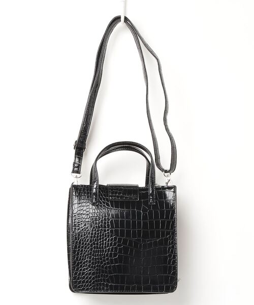 WEGO（ウィゴー）の「WEGO/2wayマルチルームショルダーバッグ（ショルダーバッグ・レディース・ブラック/ベージュ/オフホワイト・FREE）」の11枚目の写真