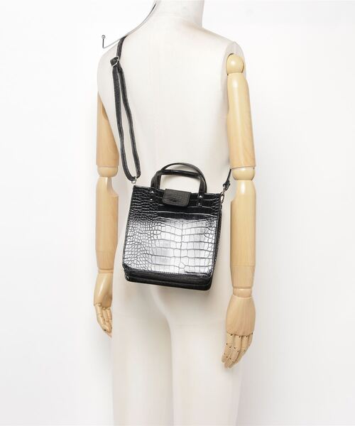 WEGO（ウィゴー）の「WEGO/2wayマルチルームショルダーバッグ（ショルダーバッグ・レディース・ブラック/ベージュ/オフホワイト・FREE）」の17枚目の写真