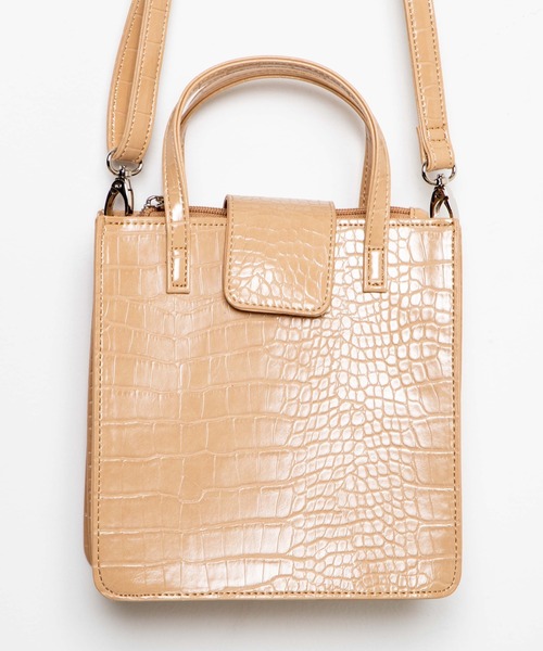 WEGO（ウィゴー）の「WEGO/2wayマルチルームショルダーバッグ（ショルダーバッグ・レディース・ブラック/ベージュ/オフホワイト・FREE）」の13枚目の写真