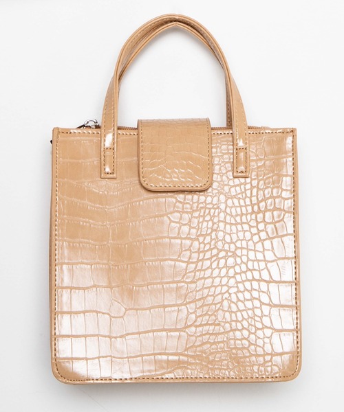 WEGO（ウィゴー）の「WEGO/2wayマルチルームショルダーバッグ（ショルダーバッグ・レディース・ブラック/ベージュ/オフホワイト・FREE）」の10枚目の写真