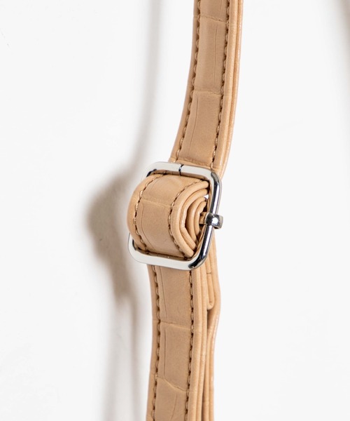 WEGO（ウィゴー）の「WEGO/2wayマルチルームショルダーバッグ（ショルダーバッグ・レディース・ブラック/ベージュ/オフホワイト・FREE）」の5枚目の写真