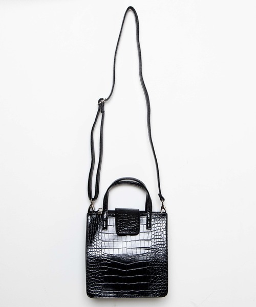 WEGO（ウィゴー）の「WEGO/2wayマルチルームショルダーバッグ（ショルダーバッグ・レディース・ブラック/ベージュ/オフホワイト・FREE）」の6枚目の写真