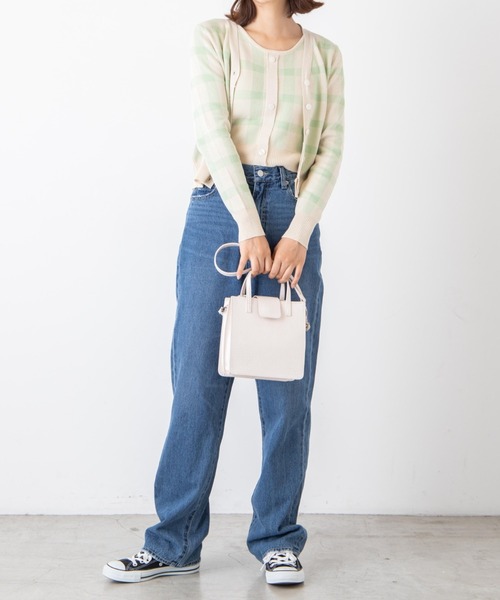 WEGO（ウィゴー）の「WEGO/2wayマルチルームショルダーバッグ（ショルダーバッグ・レディース・ブラック/ベージュ/オフホワイト・FREE）」の12枚目の写真