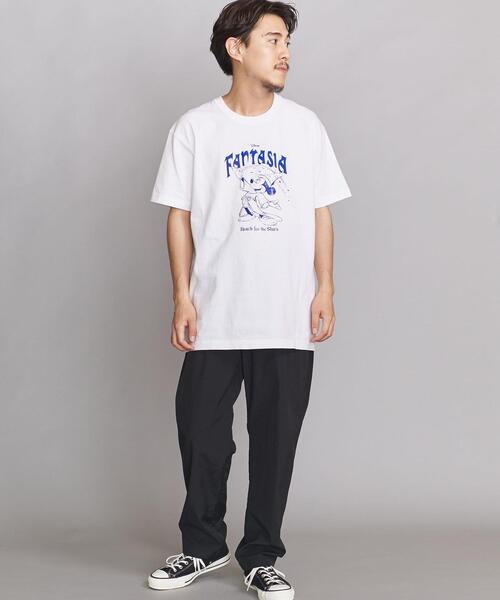 south for F 17-6（サウスフォーエフセブンティーシックス）の「【別注】＜south for F＞ Fantasia/Tシャツ（Tシャツ/カットソー・メンズ・ブラック/ホワイト・MEDIUM/X-LARGE/LARGE）」の8枚目の写真
