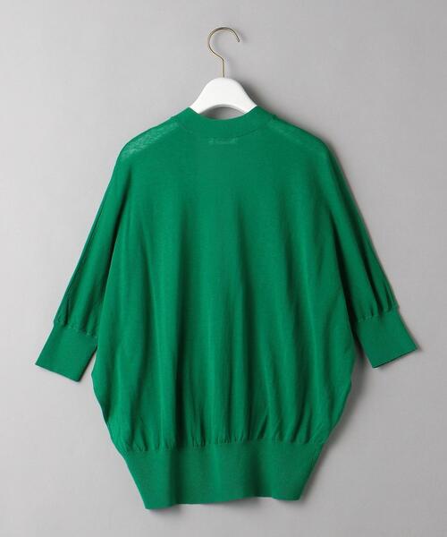 BEAUTY&YOUTH UNITED ARROWS（ビューティーアンドユースユナイテッドアローズ）の「BY バックドレープ6分袖カーディガン -ウォッシャブルｰ（カーディガン/ボレロ・レディース・ケリー・FREE）」の8枚目の写真