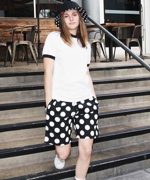 COOKMAN（クックマン）の「Cookman クックマン シェフショートパンツ ハーフパンツ イージーパンツ Big dots Black（その他パンツ・メンズ・ブラック・MEDIUM/LARGE）」の10枚目の写真