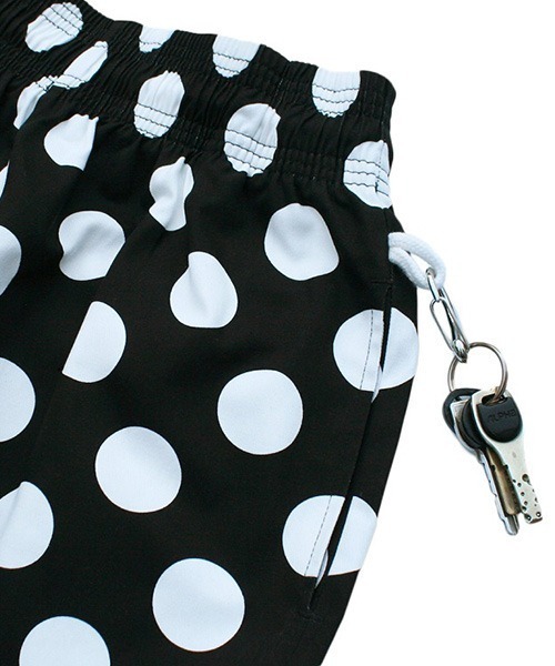 COOKMAN（クックマン）の「Cookman クックマン シェフショートパンツ ハーフパンツ イージーパンツ Big dots Black（その他パンツ・メンズ・ブラック・MEDIUM/LARGE）」の5枚目の写真