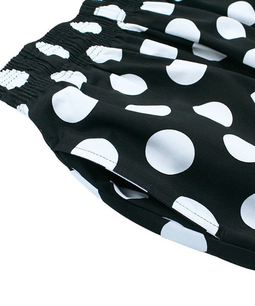COOKMAN（クックマン）の「Cookman クックマン シェフショートパンツ ハーフパンツ イージーパンツ Big dots Black（その他パンツ・メンズ・ブラック・MEDIUM/LARGE）」の6枚目の写真