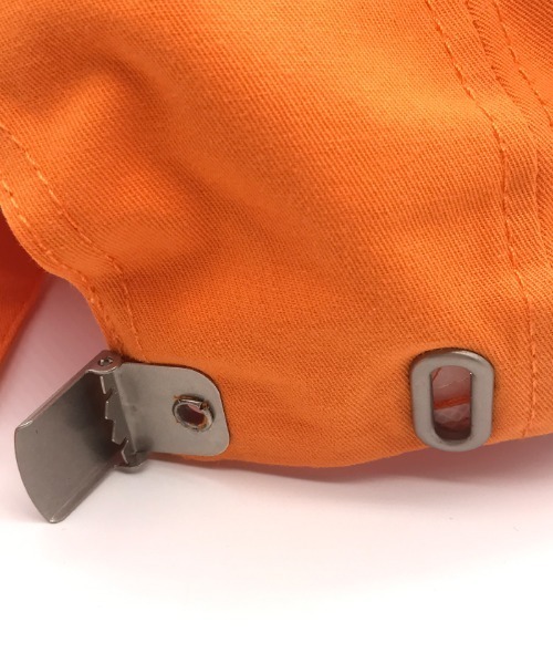 Futier land（フューティアランド）の「ペイントロゴキャップ（キャップ・レディース・ブラック/オレンジ/アイボリー・FREE）」の9枚目の写真