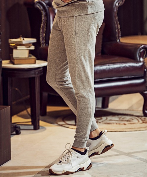 1PIU1UGUALE3  RELAX （ウノピゥウノウグァーレトレ リラックス）の「1PIU1UGUALE3 RELAX(ウノピゥウノウグァーレトレ)ブランドロゴ コード刺繍 スウェットパンツ ロングパンツ（スウェットパンツ・メンズ・ブラック/トップグレー・S/M/L/XL/XXL）」の10枚目の写真