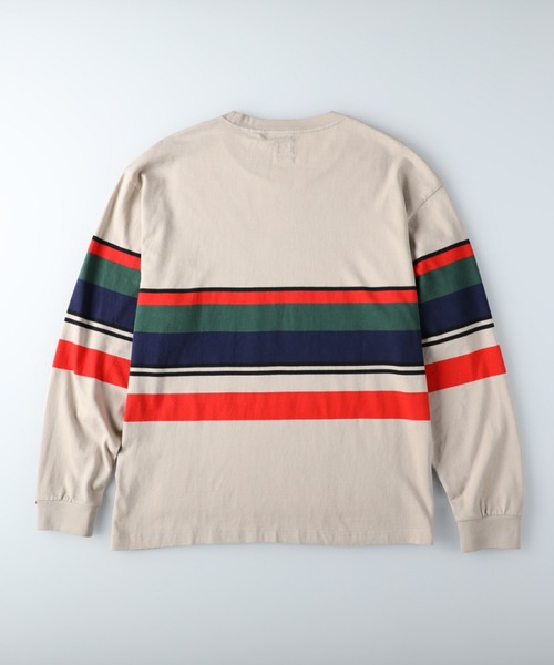 Levi's（リーバイス）の「【Levi's】マルチボーダーロンＴ（Tシャツ/カットソー・メンズ・キナリ・L/M/S）」の8枚目の写真