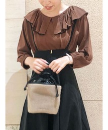 Te chichi TERRASSE | カットフリルカラーカットソー(Tシャツ/カットソー)