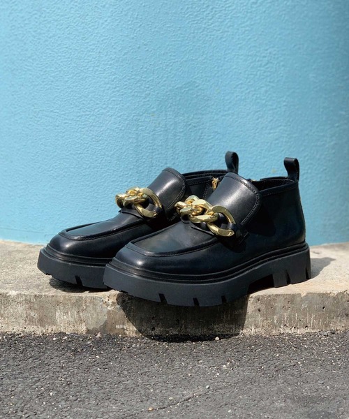 ASH（アッシュ）の「【UNIVERSE CHAIN】ショートブーツ（ブーツ・レディース・ブラック・38/36/39/37）」の4枚目の写真