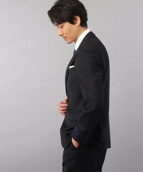 セール】【シーンを問わないスーツ】シャドーオルタネイトストライプ