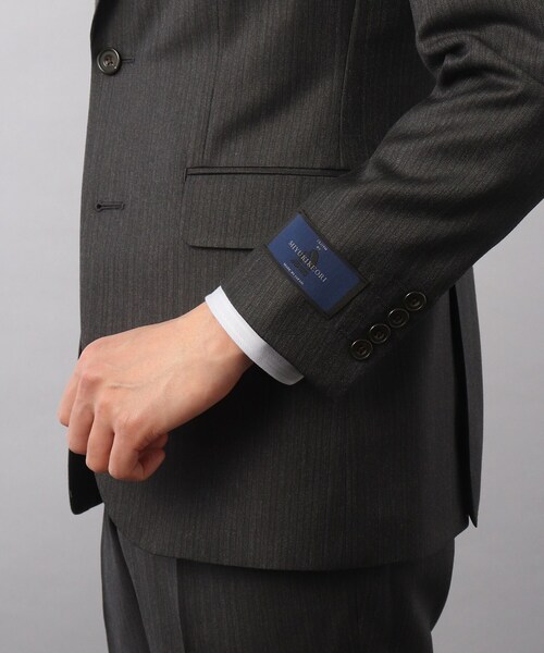 セール】【シーンを問わないスーツ】シャドーオルタネイトストライプ