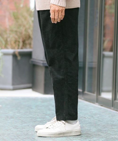 roshell（ロシェル）の「コーデュロイ イージー ワイド テーパードパンツ（その他パンツ・メンズ・ブラック/ベージュ系その他/ブラウン/チャコールグレー・MEDIUM/LARGE）」の5枚目の写真