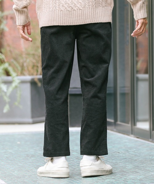 roshell（ロシェル）の「コーデュロイ イージー ワイド テーパードパンツ（その他パンツ・メンズ・ブラック/ベージュ系その他/ブラウン/チャコールグレー・MEDIUM/LARGE）」の14枚目の写真