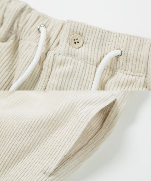 roshell（ロシェル）の「コーデュロイ イージー ワイド テーパードパンツ（その他パンツ・メンズ・ブラック/ベージュ系その他/ブラウン/チャコールグレー・MEDIUM/LARGE）」の8枚目の写真