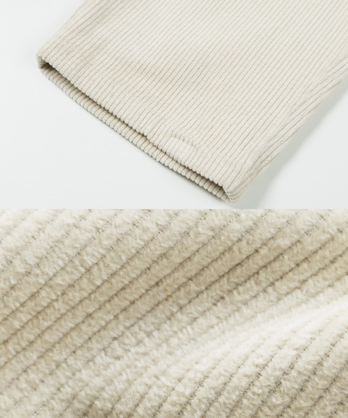 roshell（ロシェル）の「コーデュロイ イージー ワイド テーパードパンツ（その他パンツ・メンズ・ブラック/ベージュ系その他/ブラウン/チャコールグレー・MEDIUM/LARGE）」の6枚目の写真