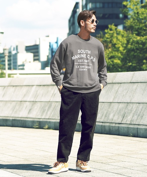 roshell（ロシェル）の「コーデュロイ イージー ワイド テーパードパンツ（その他パンツ・メンズ・ブラック/ベージュ系その他/ブラウン/チャコールグレー・MEDIUM/LARGE）」の20枚目の写真